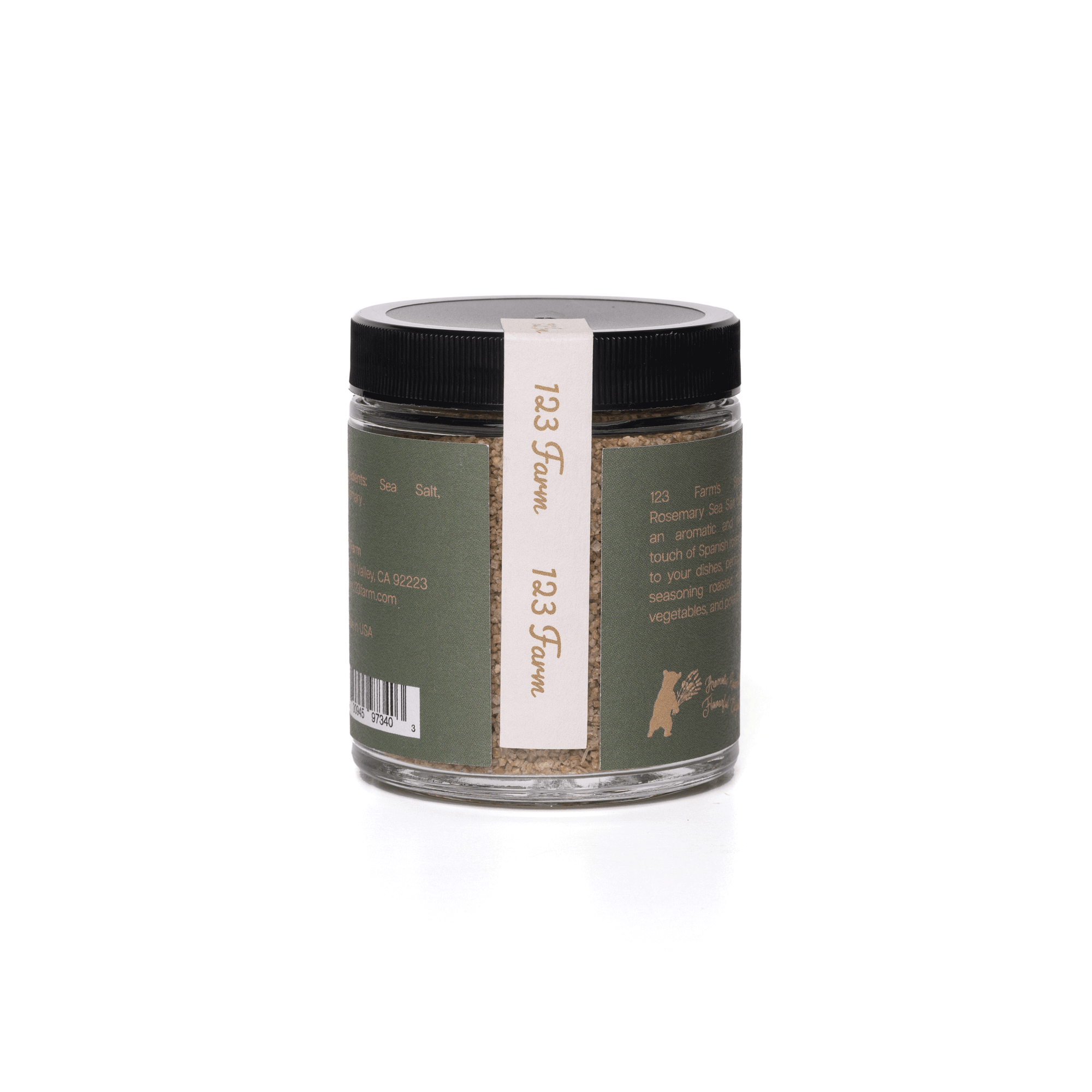 123 Farm - Spanish Rosemary Sea Salt – 123 Farm Gourmet Seasoning, 4 oz