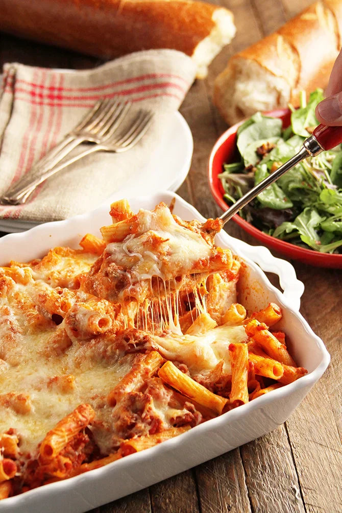 Cheesy Baked Ziti