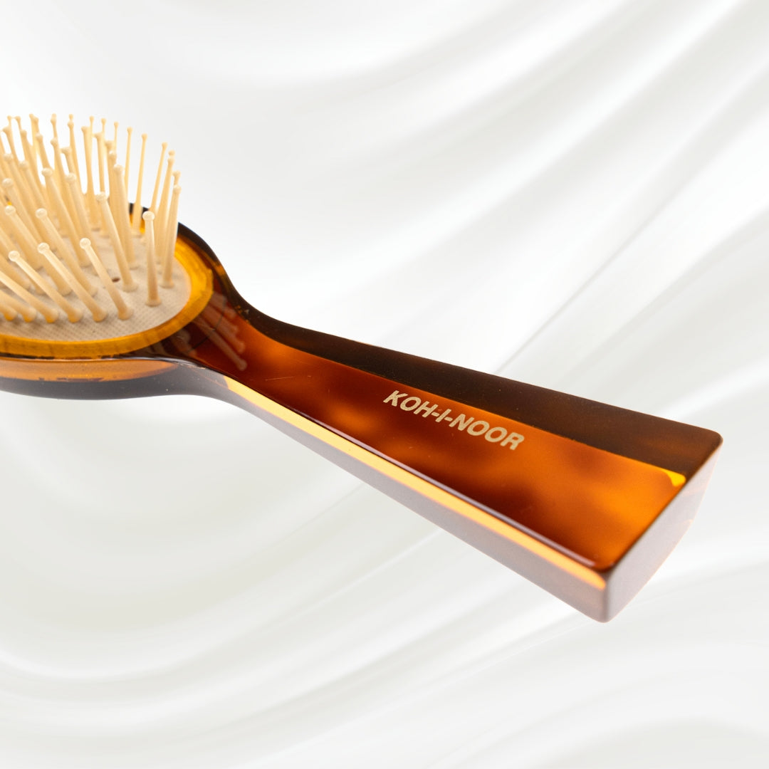 Jaspè Pneumatic Hair Brush - Synthetic Pins for Thick &amp; Coarse Hair