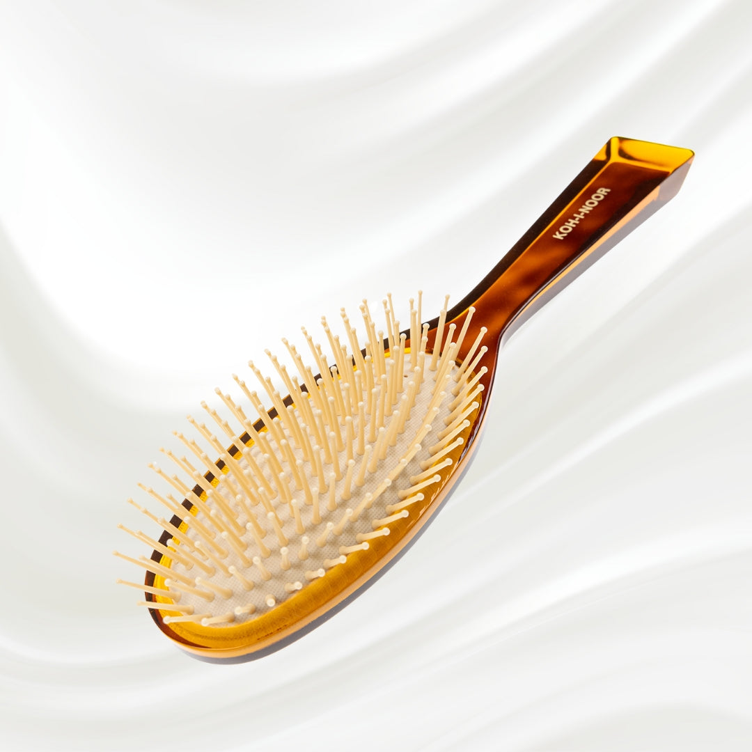 Jaspè Pneumatic Hair Brush - Synthetic Pins for Thick &amp; Coarse Hair
