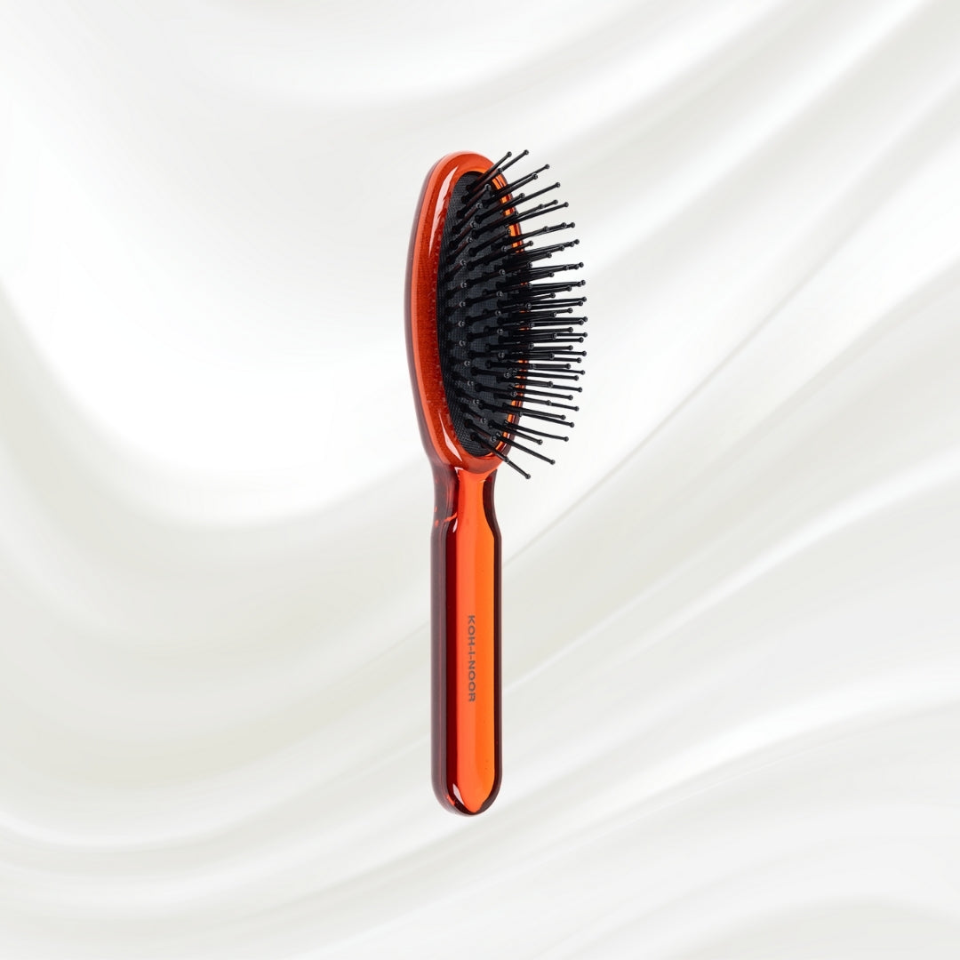 All Seasons Synthetic Pin Hair Brush - Pneumatic Cushion for Thick &amp; Coarse Hair