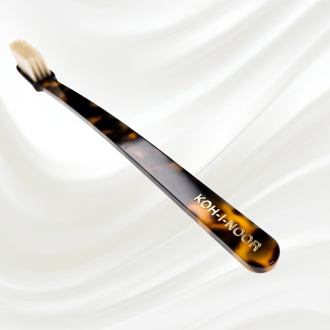 Coccola Natural Bristle Toothbrush - Medium | Luxury Cellulose Acetate