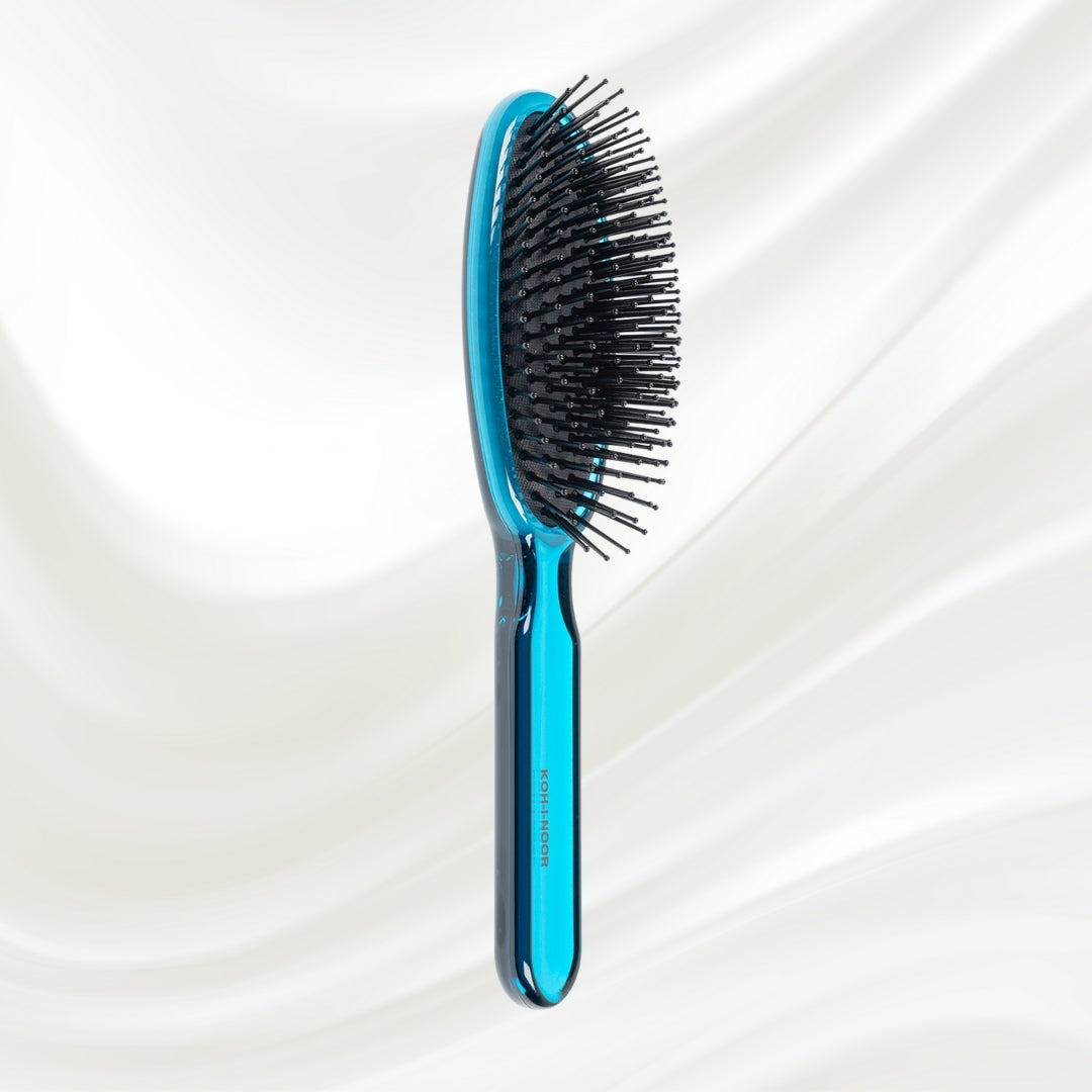 All Seasons Synthetic Pin Hair Brush - Pneumatic Cushion for Thick &amp; Coarse Hair