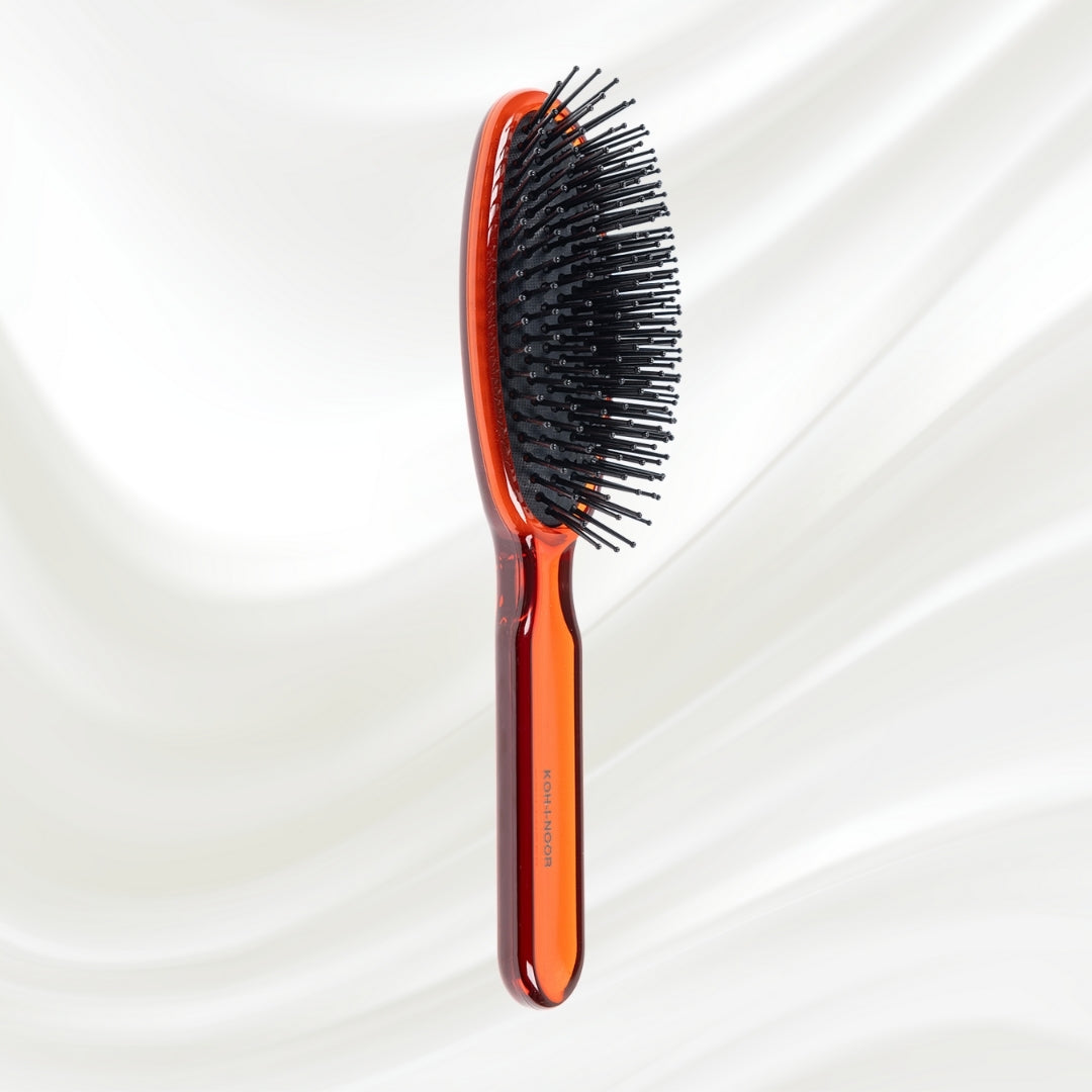 All Seasons Synthetic Pin Hair Brush - Pneumatic Cushion for Thick &amp; Coarse Hair