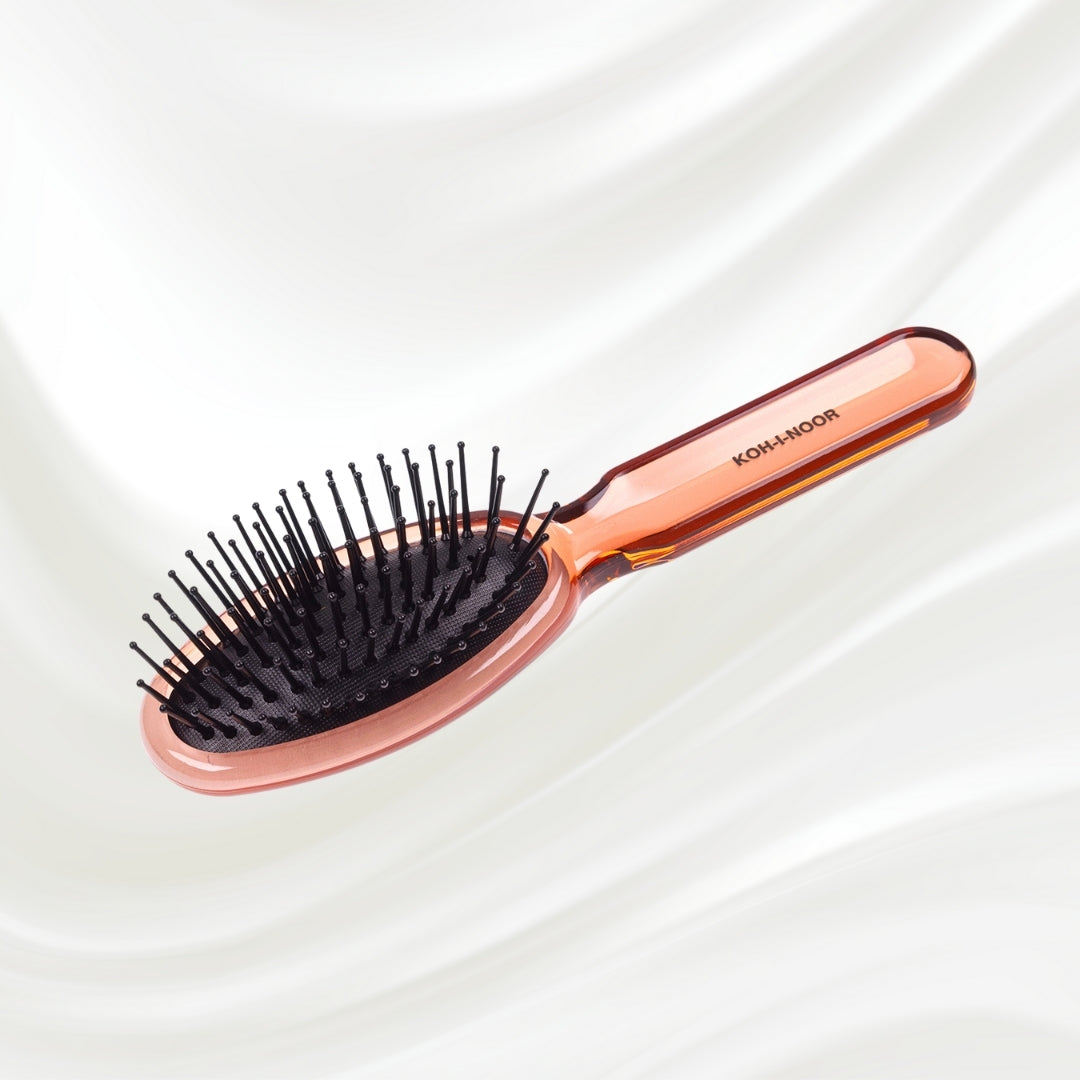 All Seasons Synthetic Pin Hair Brush - Pneumatic Cushion for Thick &amp; Coarse Hair