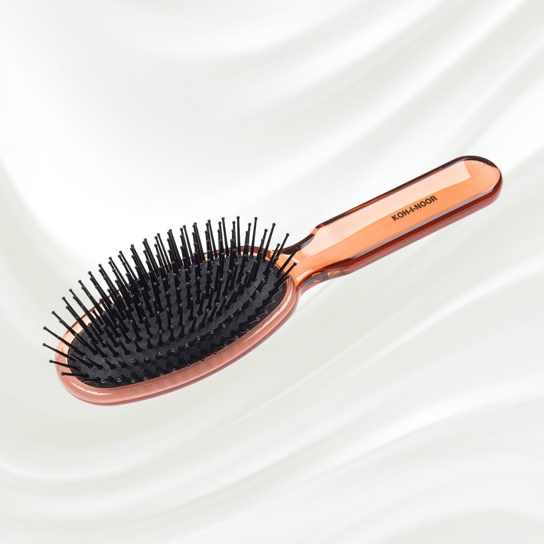 All Seasons Synthetic Pin Hair Brush - Pneumatic Cushion for Thick &amp; Coarse Hair