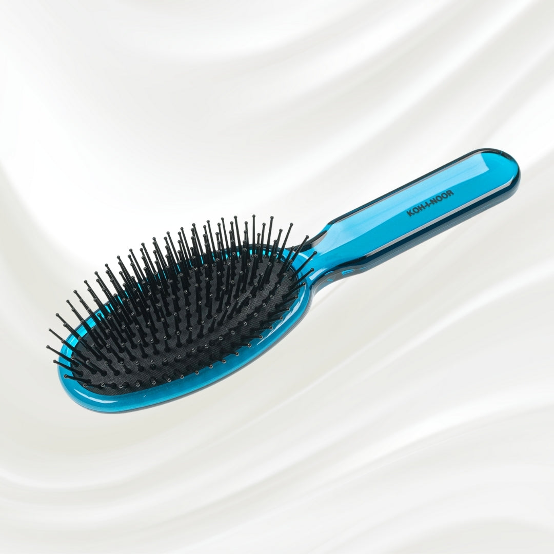 All Seasons Synthetic Pin Hair Brush - Pneumatic Cushion for Thick &amp; Coarse Hair