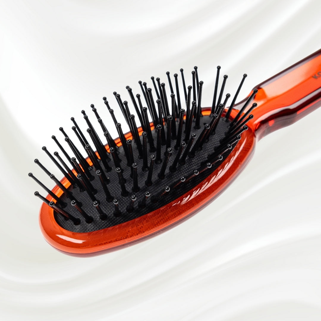 All Seasons Synthetic Pin Hair Brush - Pneumatic Cushion for Thick &amp; Coarse Hair