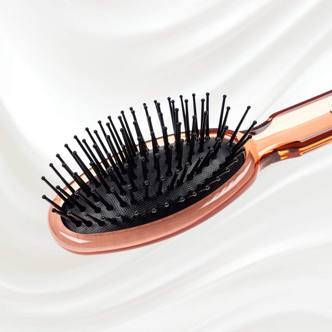 All Seasons Synthetic Pin Hair Brush - Pneumatic Cushion for Thick &amp; Coarse Hair