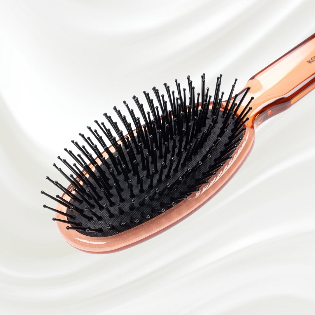 All Seasons Synthetic Pin Hair Brush - Pneumatic Cushion for Thick &amp; Coarse Hair