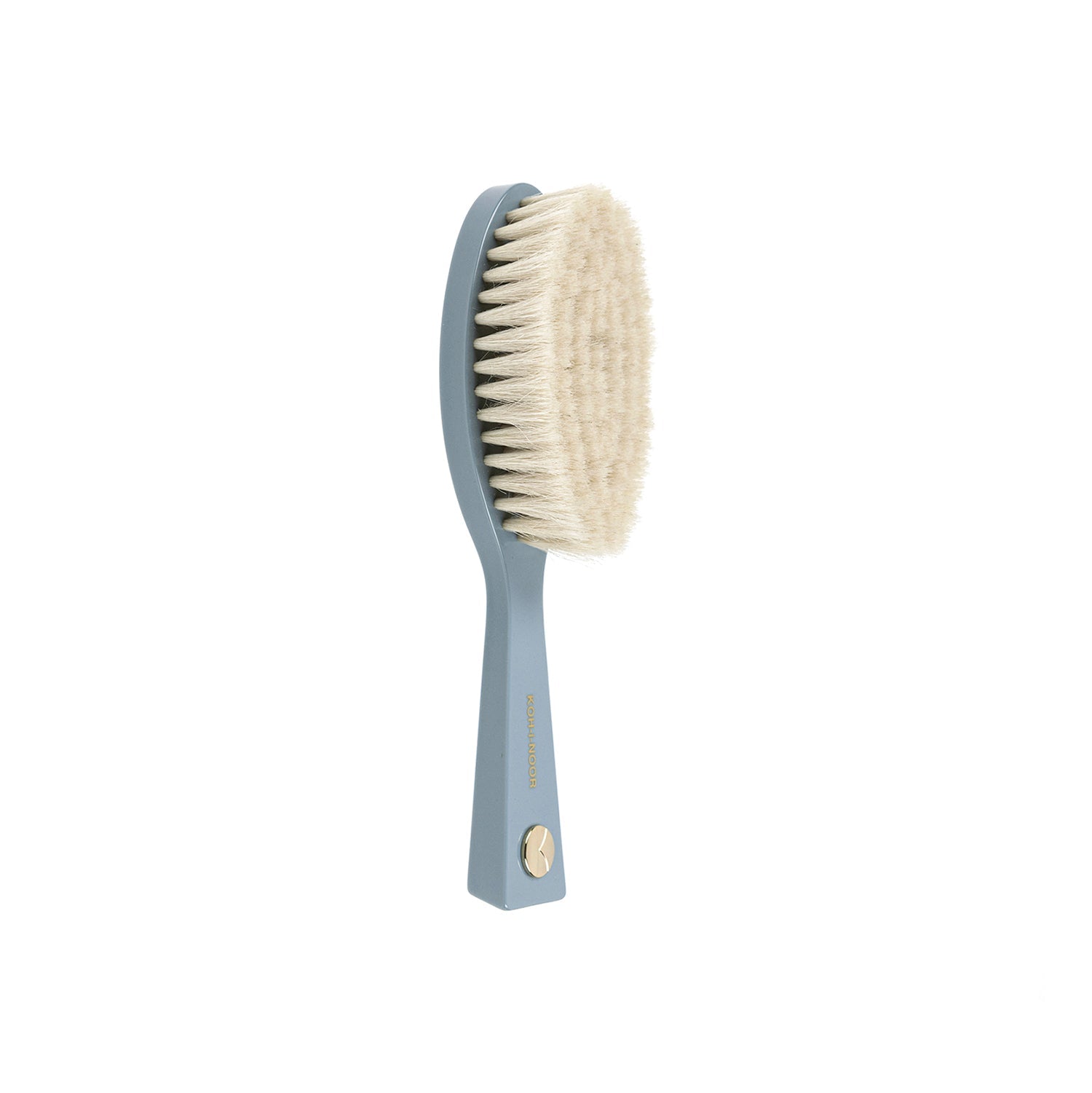 Pastel Baby Hair Brush - Soft Goat Bristle for Newborn &amp; Infant Care