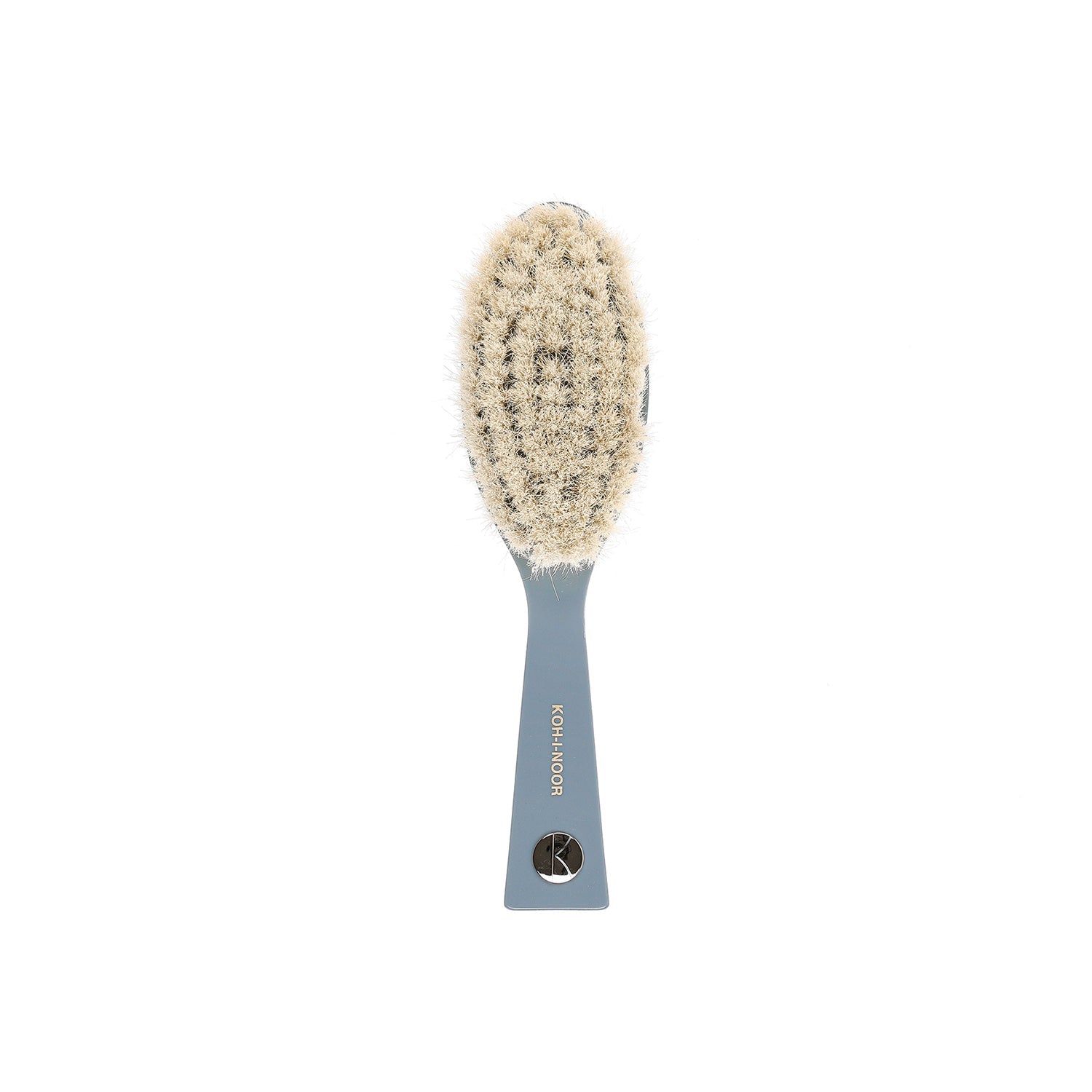 Pastel Baby Hair Brush - Soft Goat Bristle for Newborn &amp; Infant Care