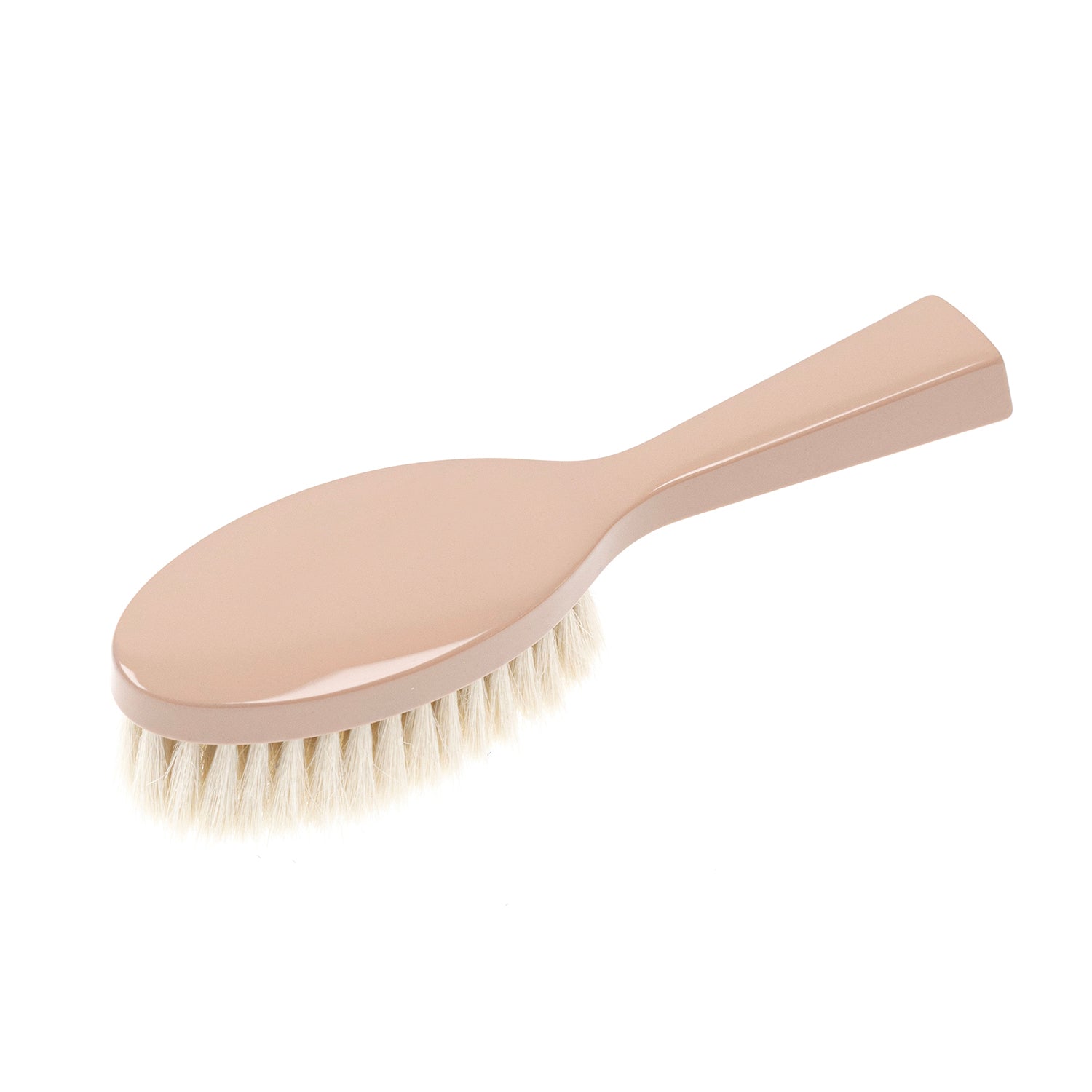 Pastel Baby Hair Brush - Soft Goat Bristle for Newborn &amp; Infant Care