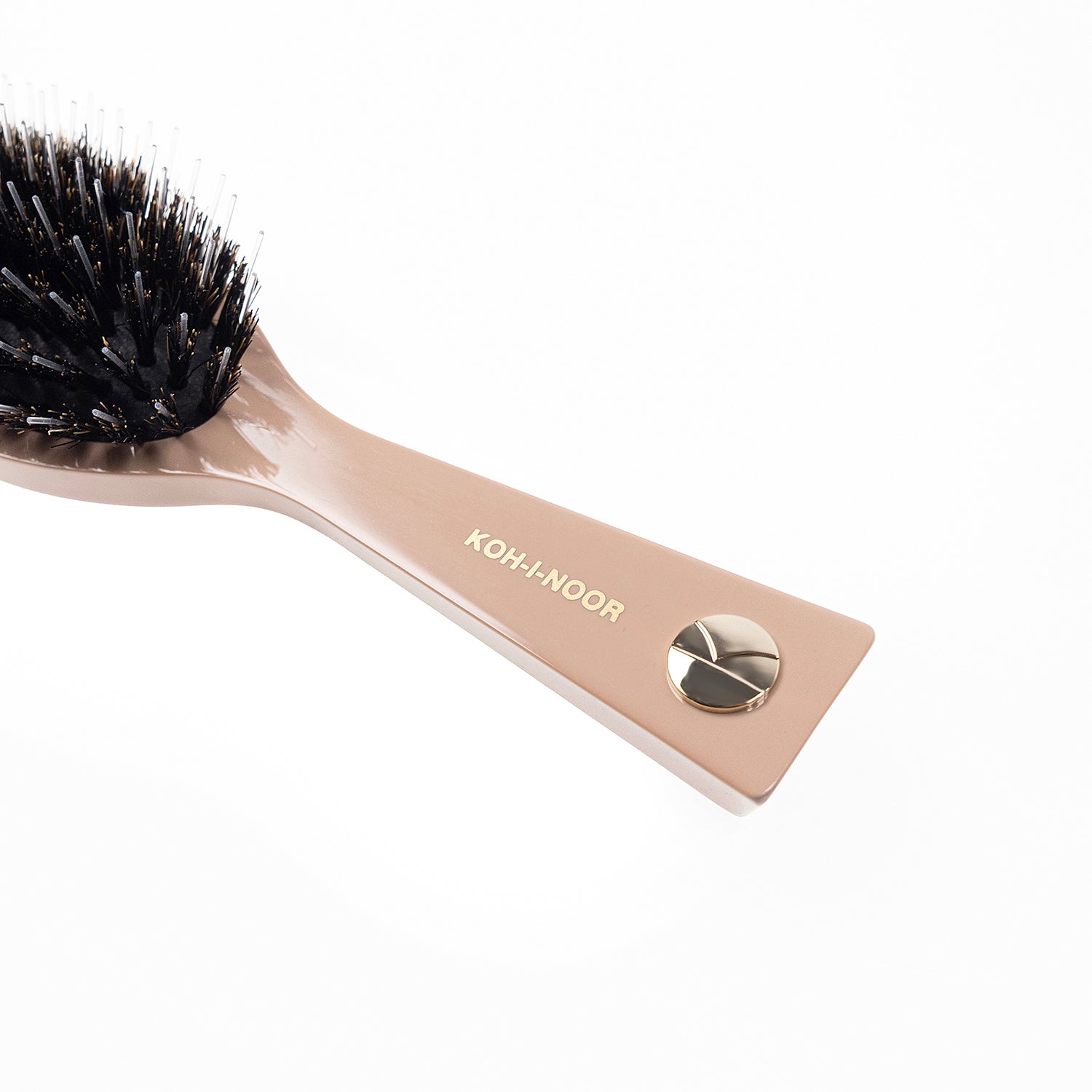 Pastel Boar &amp; Nylon Pin Hair Brush - Biodegradable Acetate in 6 Colors