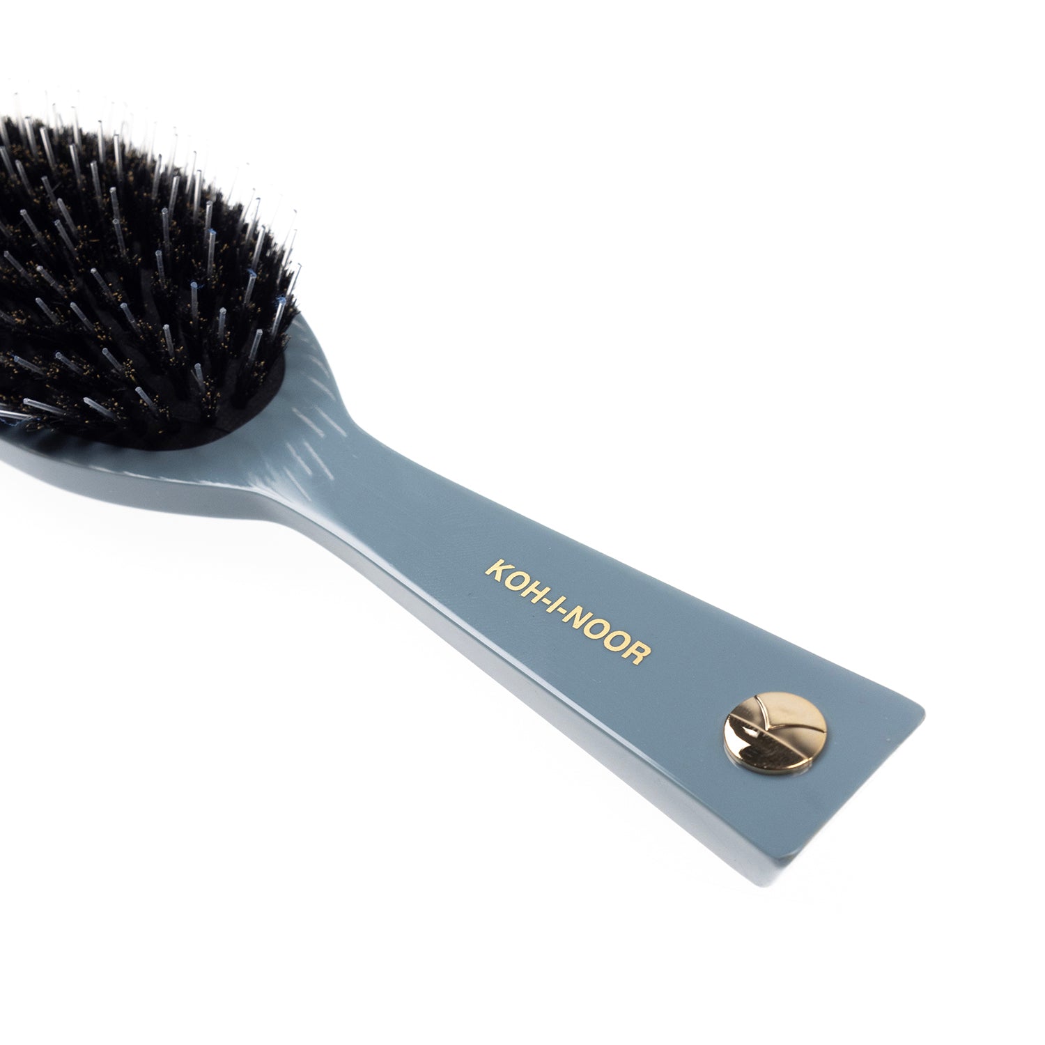 Pastel Boar &amp; Nylon Pin Hair Brush - Biodegradable Acetate in 6 Colors