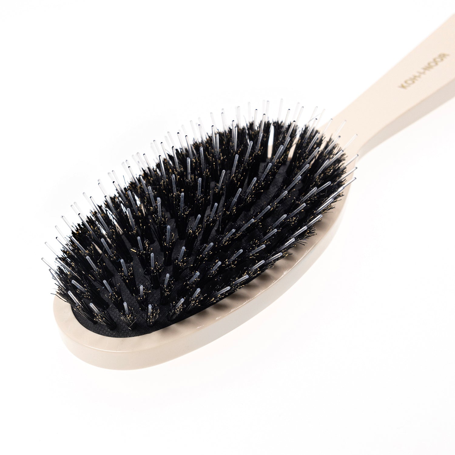 Pastel Boar &amp; Nylon Pin Hair Brush - Biodegradable Acetate in 6 Colors