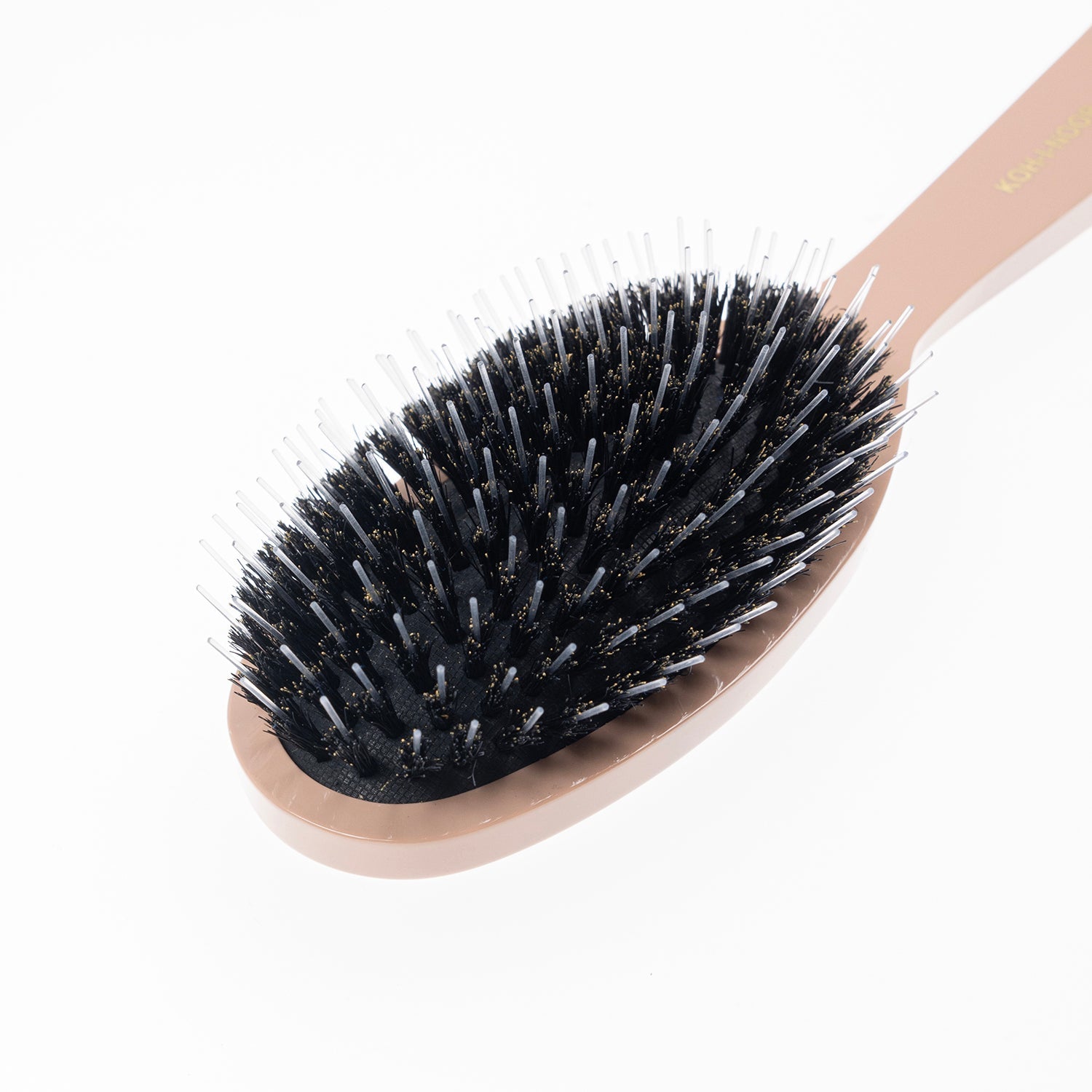 Pastel Boar &amp; Nylon Pin Hair Brush - Biodegradable Acetate in 6 Colors
