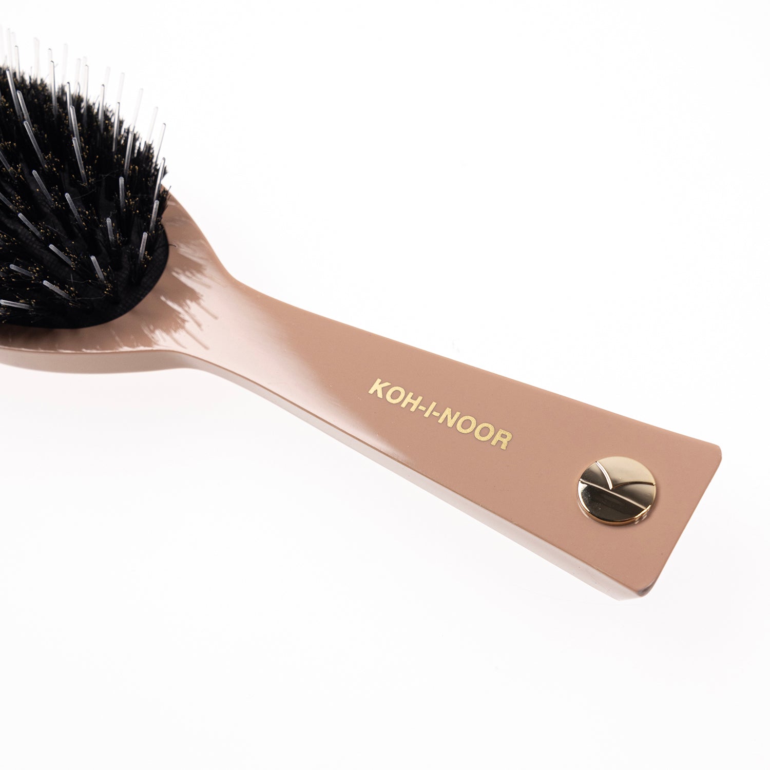 Pastel Boar &amp; Nylon Pin Hair Brush - Biodegradable Acetate in 6 Colors