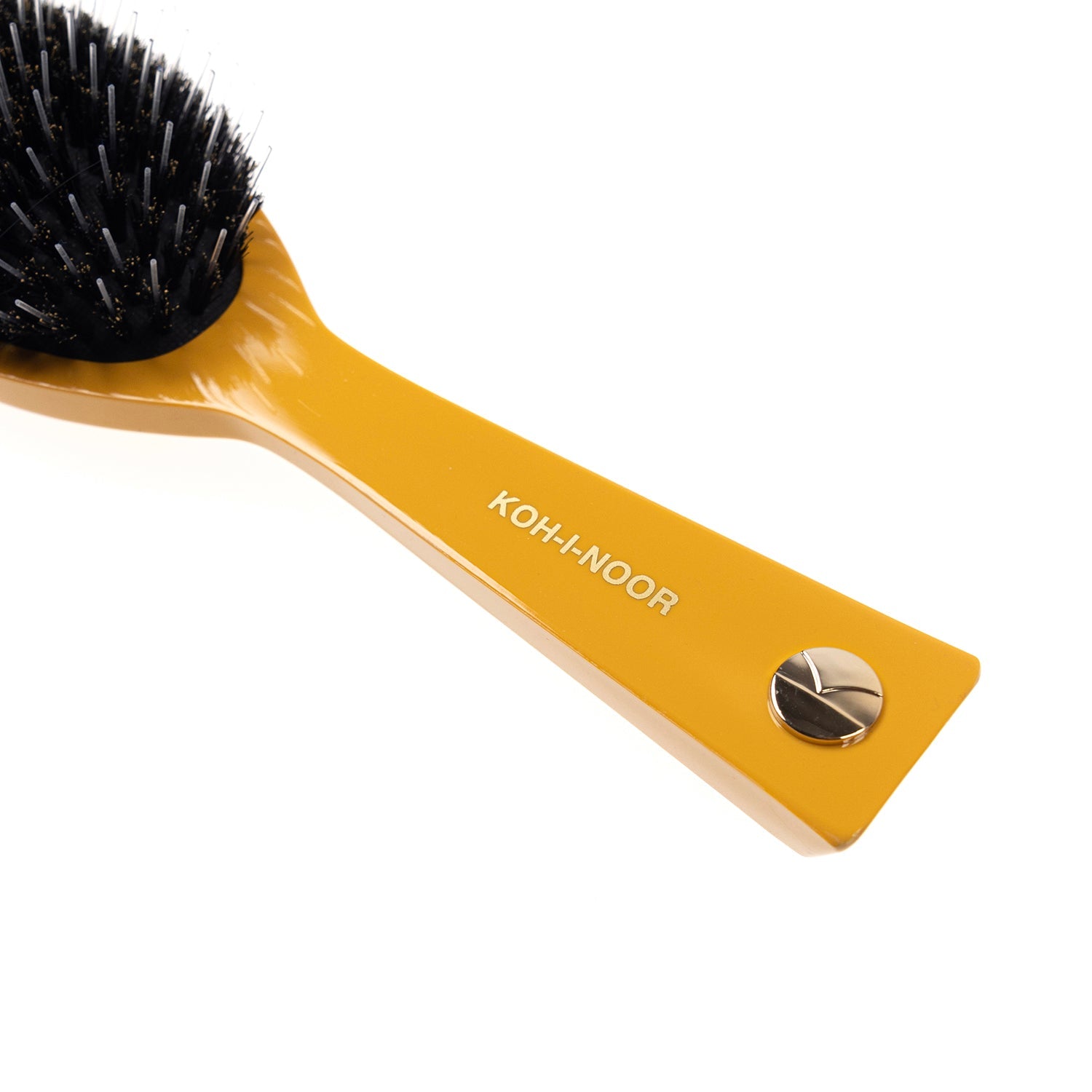Pastel Boar &amp; Nylon Pin Hair Brush - Biodegradable Acetate in 6 Colors