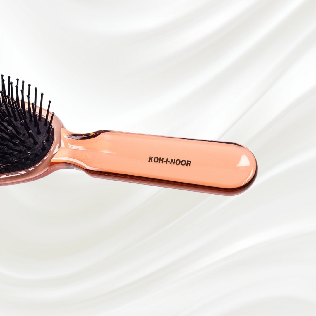 All Seasons Synthetic Pin Hair Brush - Pneumatic Cushion for Thick &amp; Coarse Hair