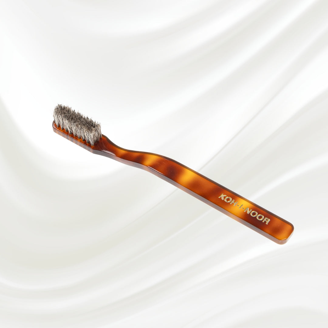 Jaspè Natural Bristle Toothbrush - Eco-Friendly Cellulose Acetate Handle