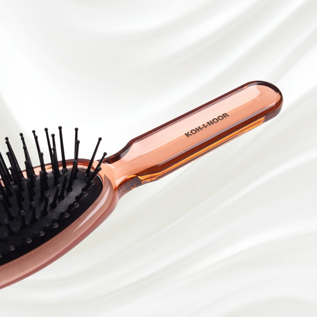 All Seasons Synthetic Pin Hair Brush - Pneumatic Cushion for Thick &amp; Coarse Hair