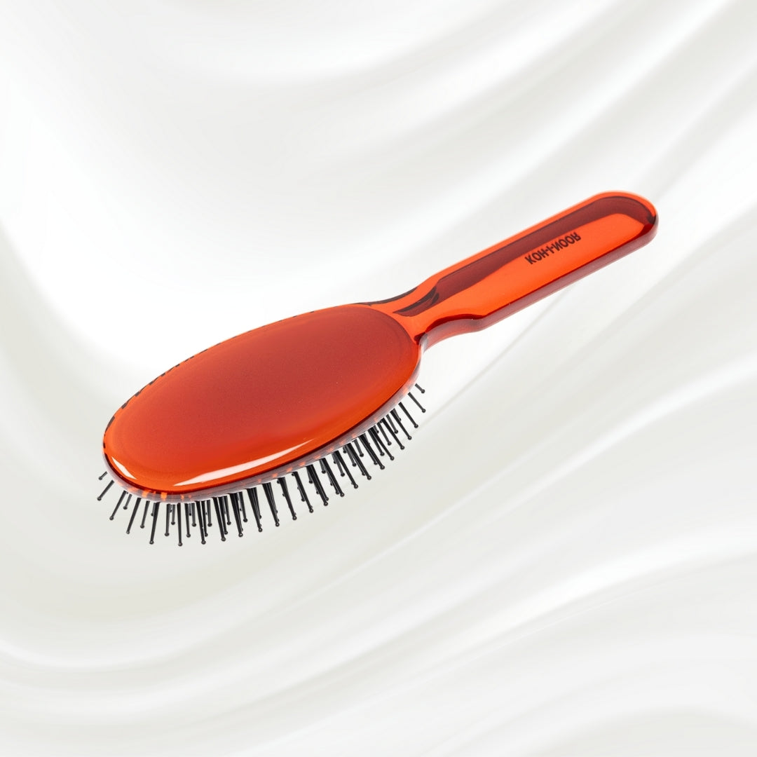All Seasons Synthetic Pin Hair Brush - Pneumatic Cushion for Thick &amp; Coarse Hair