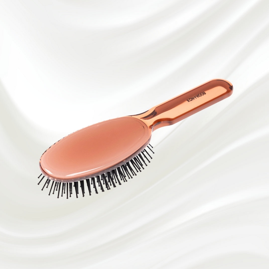 All Seasons Synthetic Pin Hair Brush - Pneumatic Cushion for Thick &amp; Coarse Hair