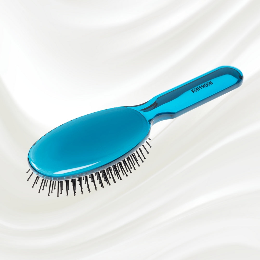 All Seasons Synthetic Pin Hair Brush - Pneumatic Cushion for Thick &amp; Coarse Hair