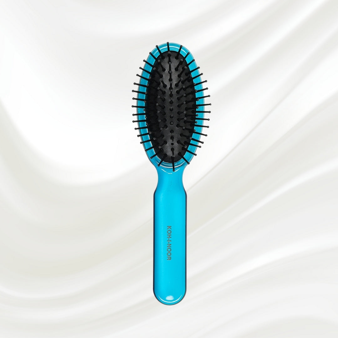All Seasons Synthetic Pin Hair Brush - Pneumatic Cushion for Thick &amp; Coarse Hair