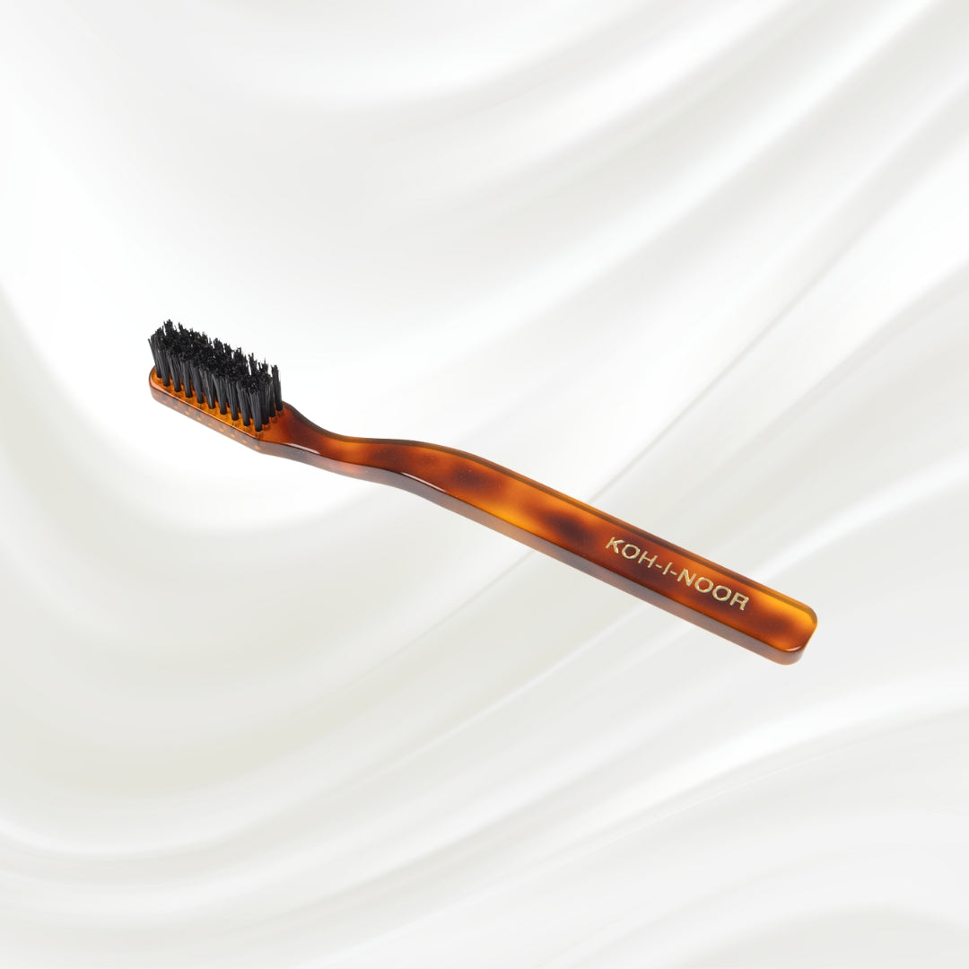 Jaspè Natural Bristle Toothbrush - Eco-Friendly Cellulose Acetate Handle