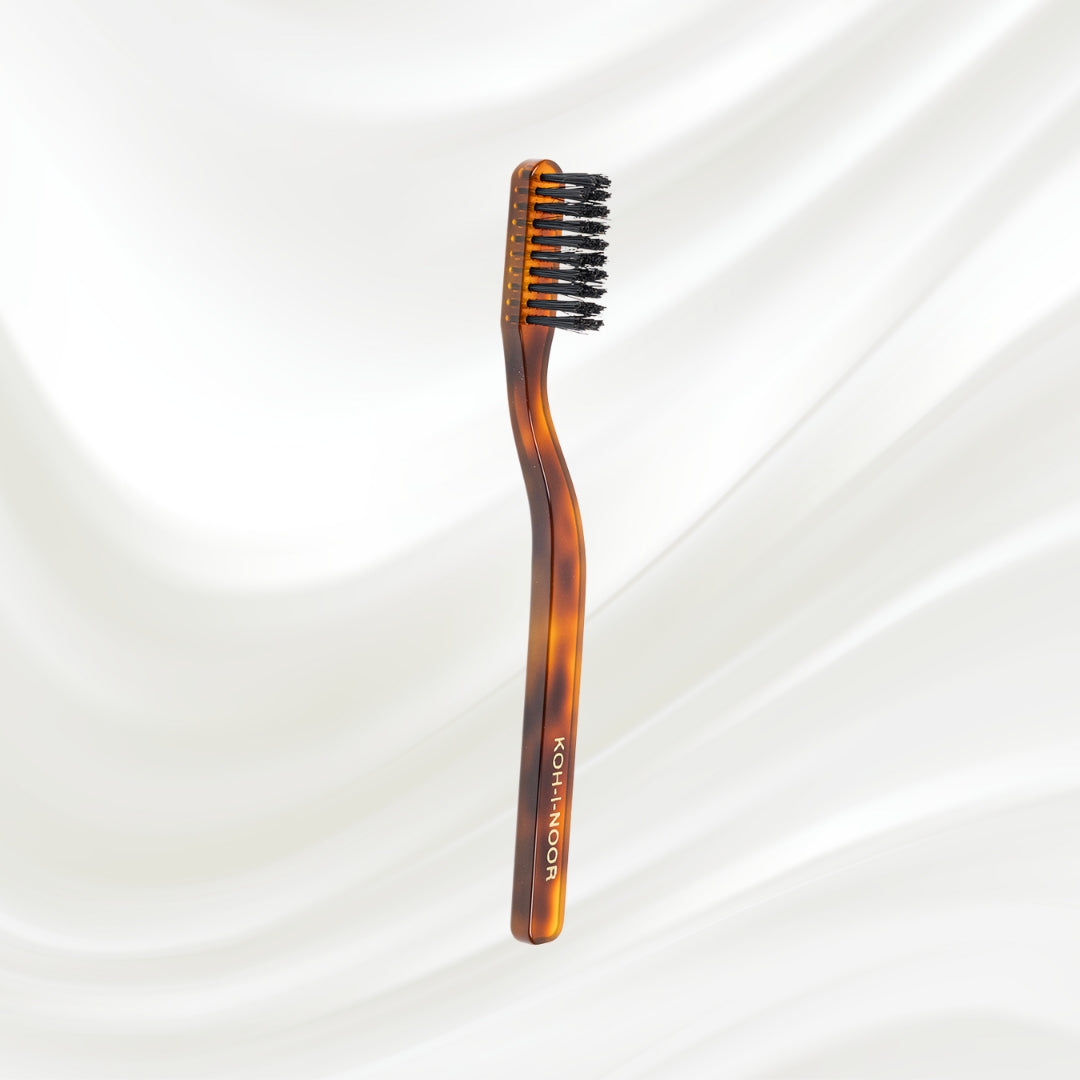 Jaspè Natural Bristle Toothbrush - Eco-Friendly Cellulose Acetate Handle
