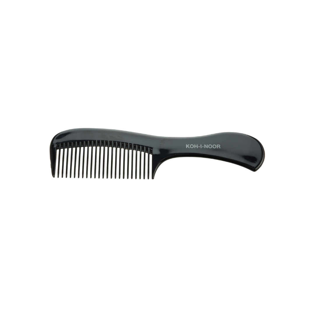 Professionale Wide Tooth Comb with Handle - Detangling for Curly &amp; Frizzy Hair