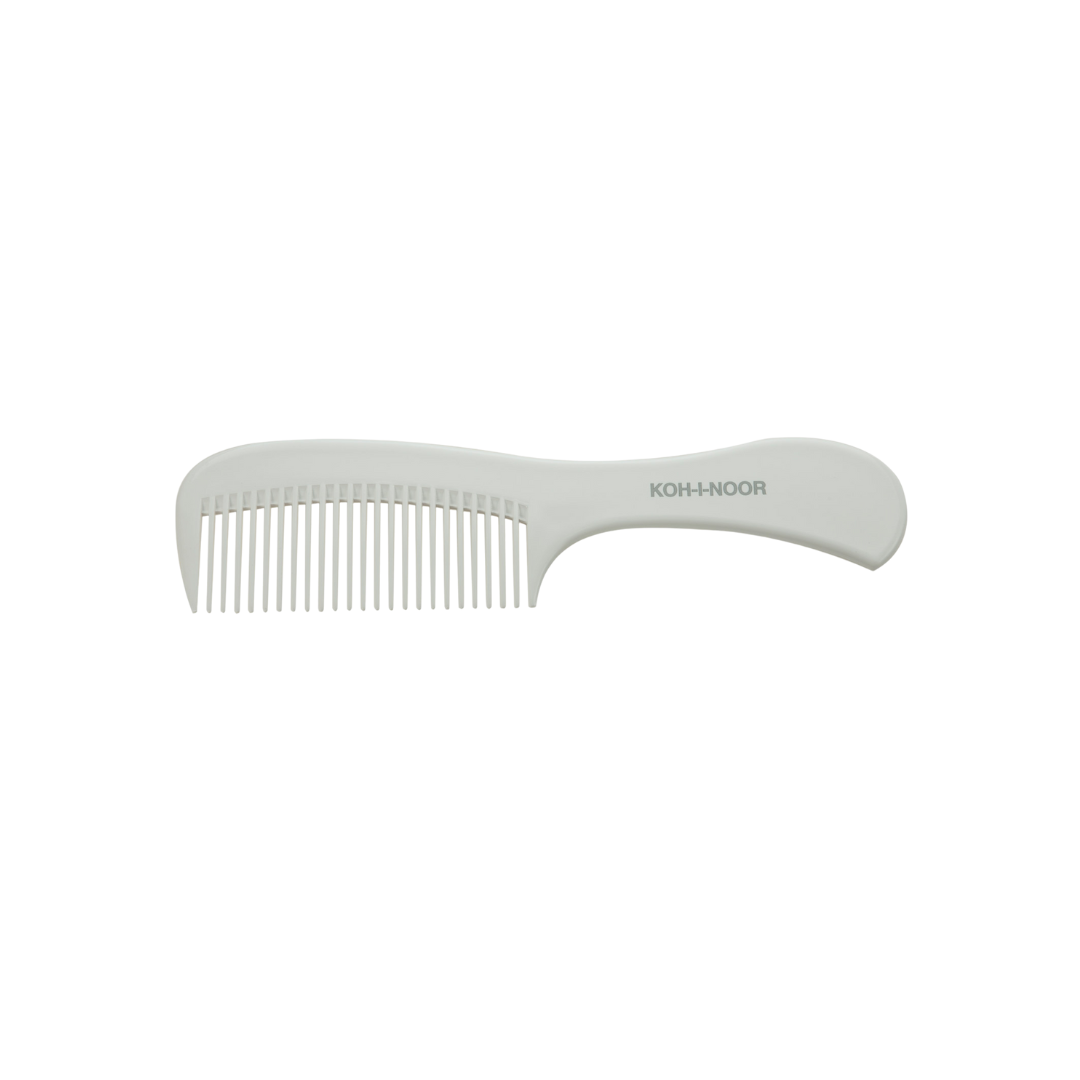 Professionale Wide Tooth Comb with Handle - Detangling for Curly &amp; Frizzy Hair
