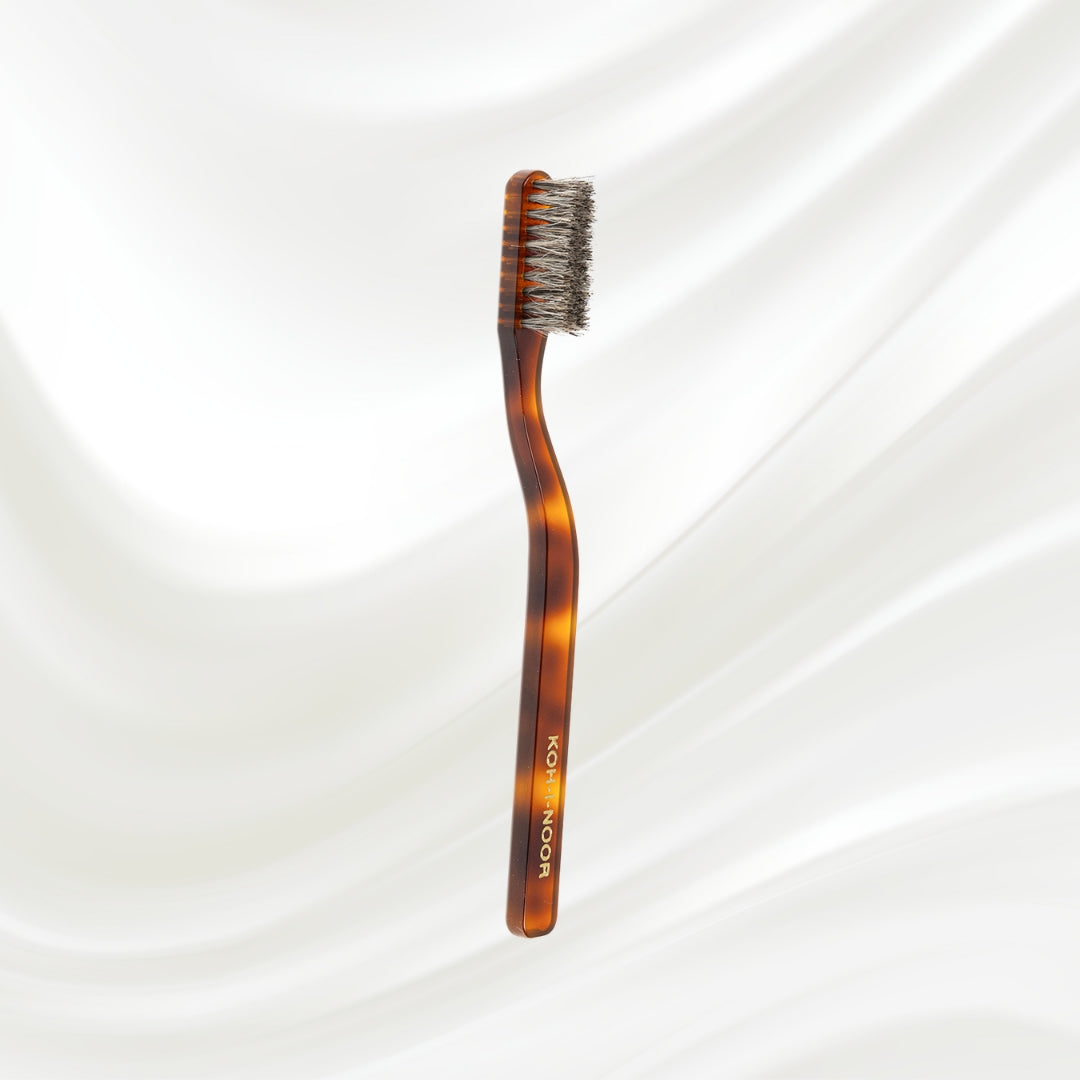 Jaspè Natural Bristle Toothbrush - Eco-Friendly Cellulose Acetate Handle