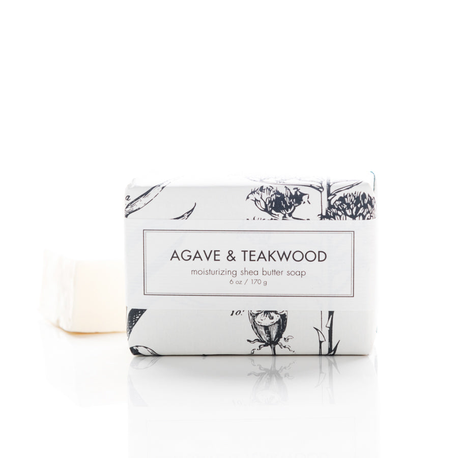 Agave &amp; Teakwood - Shea Butter Soap