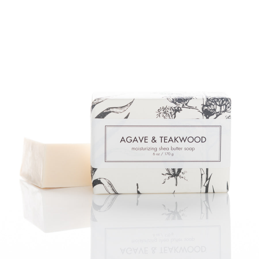 Agave &amp; Teakwood - Shea Butter Soap