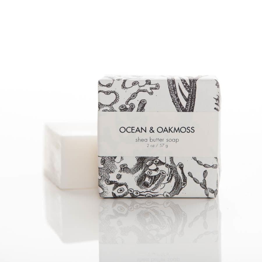 Ocean &amp; Oakmoss - Petite Shea Butter Soap