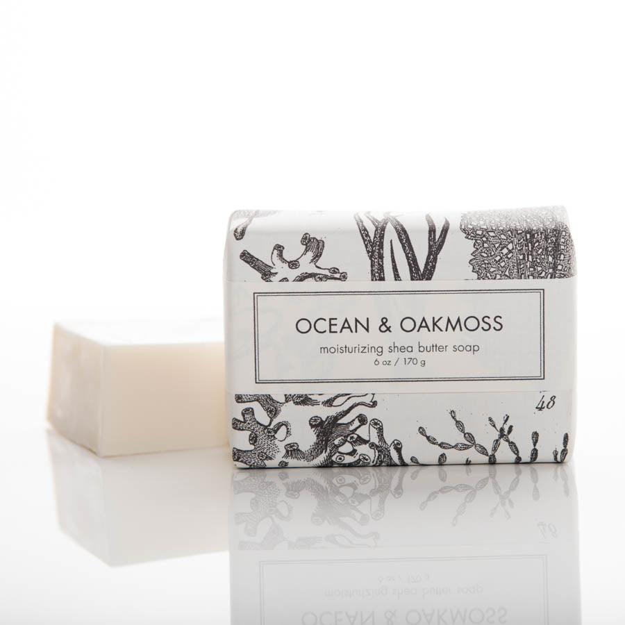 Ocean &amp; Oakmoss - Shea Butter Soap