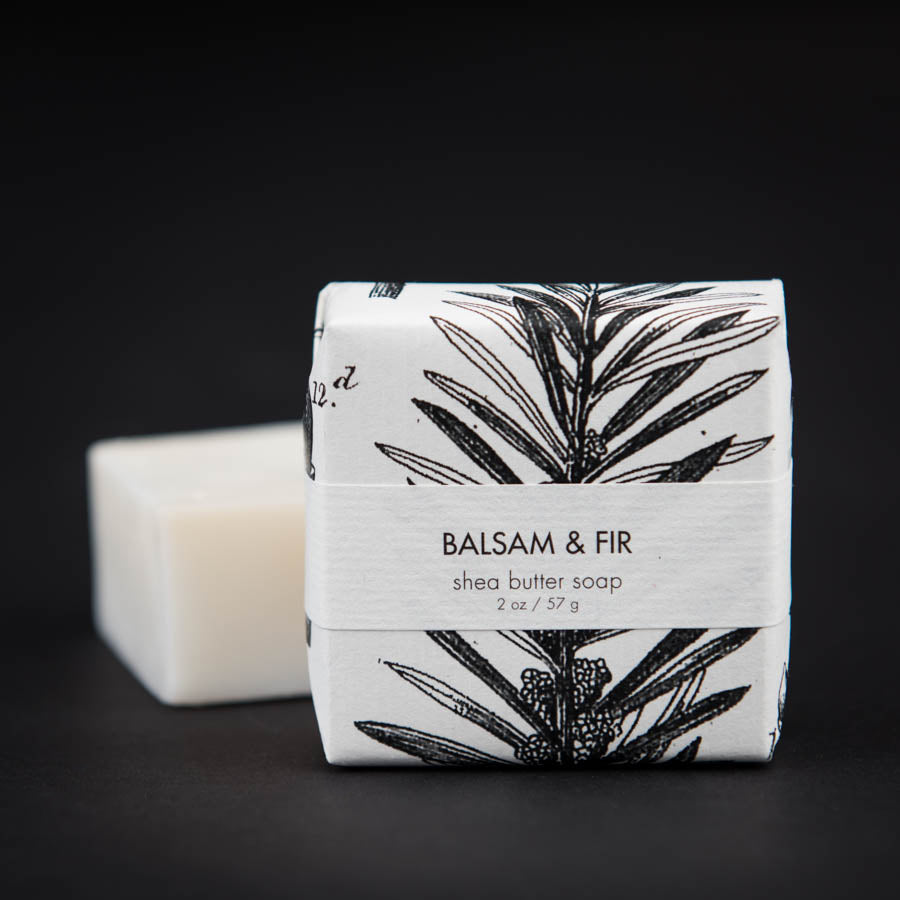 Balsam &amp; Fir - Petite Shea Butter Soap
