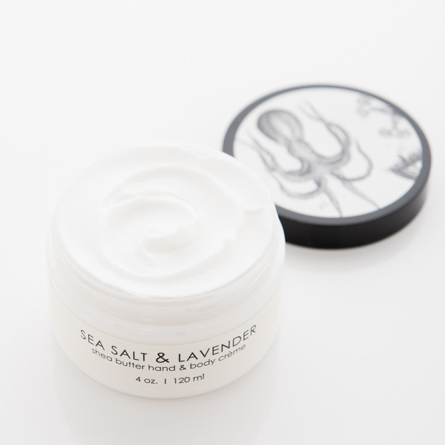Sea Salt &amp; Lavender - Shea Butter Hand &amp; Body Creme