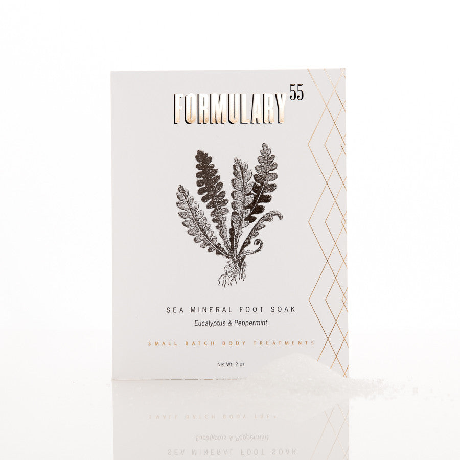 Foot Soak Botanical Treatment - PEPPERMINT &amp; EUCALYPTUS
