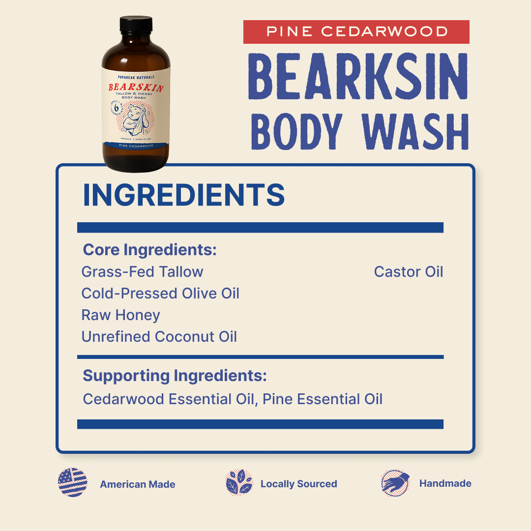 Bearskin Body Wash - 16 oz