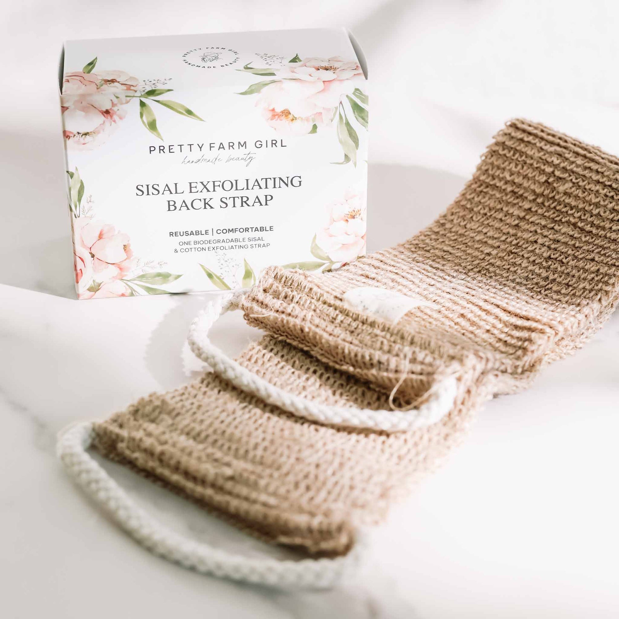 Sisal Back Exfoliating Strap – A Thoughtful Self Care Ritual – Beauty Cafe