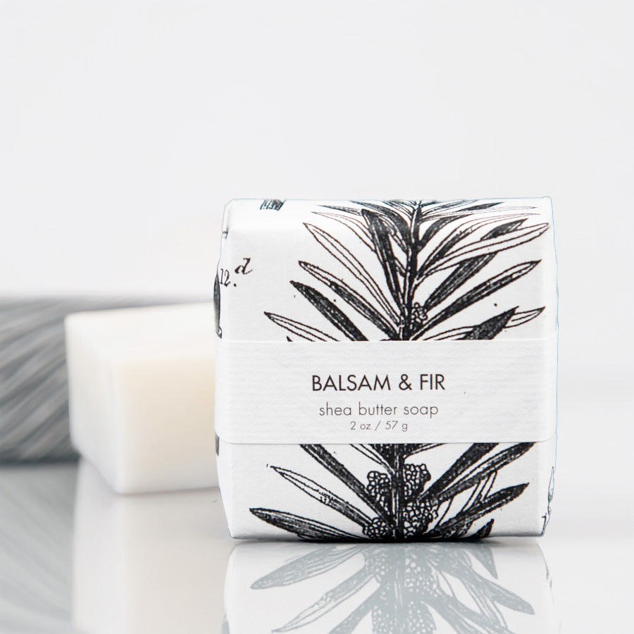 Balsam &amp; Fir - Petite Shea Butter Soap