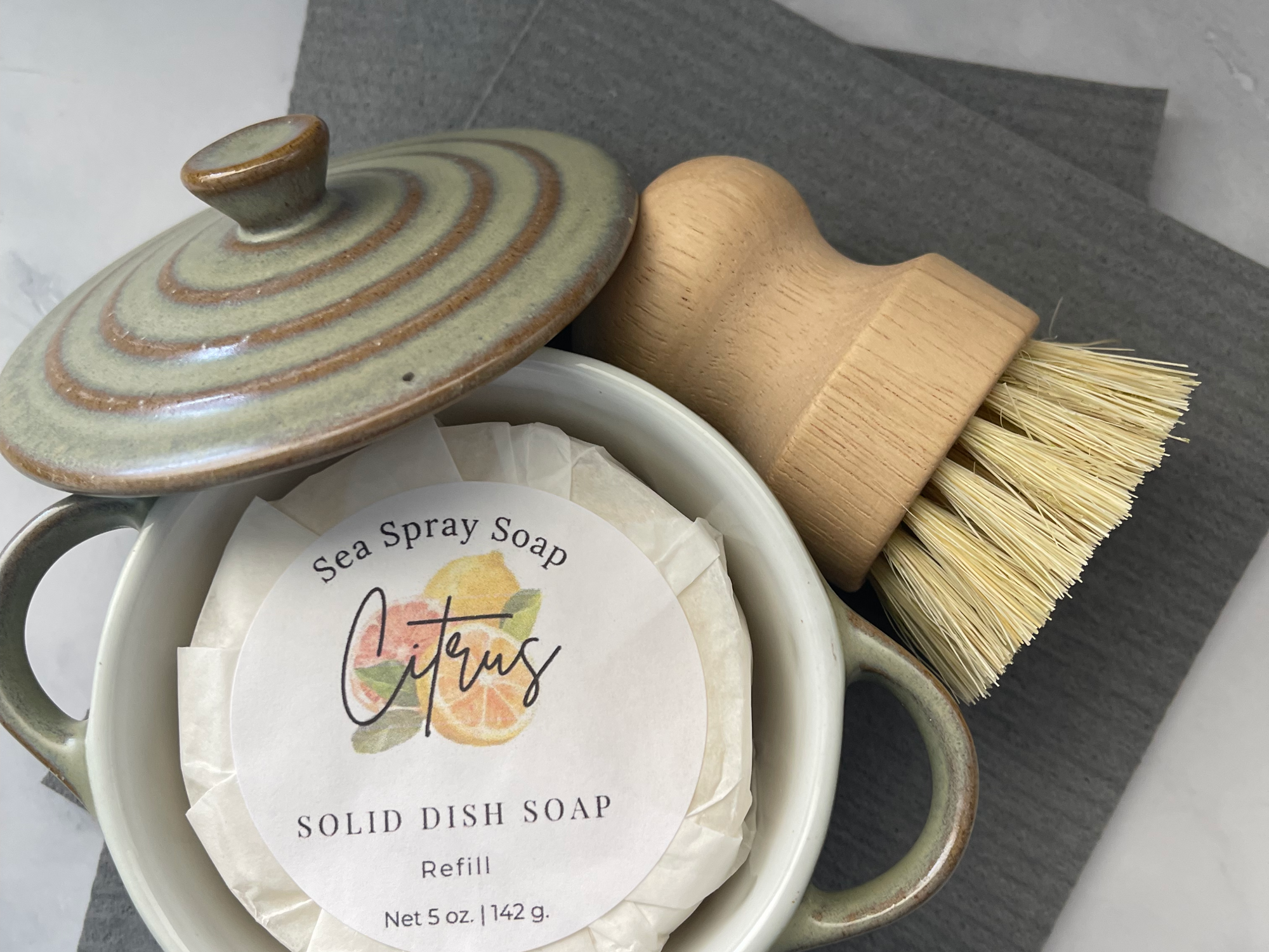 Zero Waste Essentials Starter Bundle - Complete Home Cleaning Kit