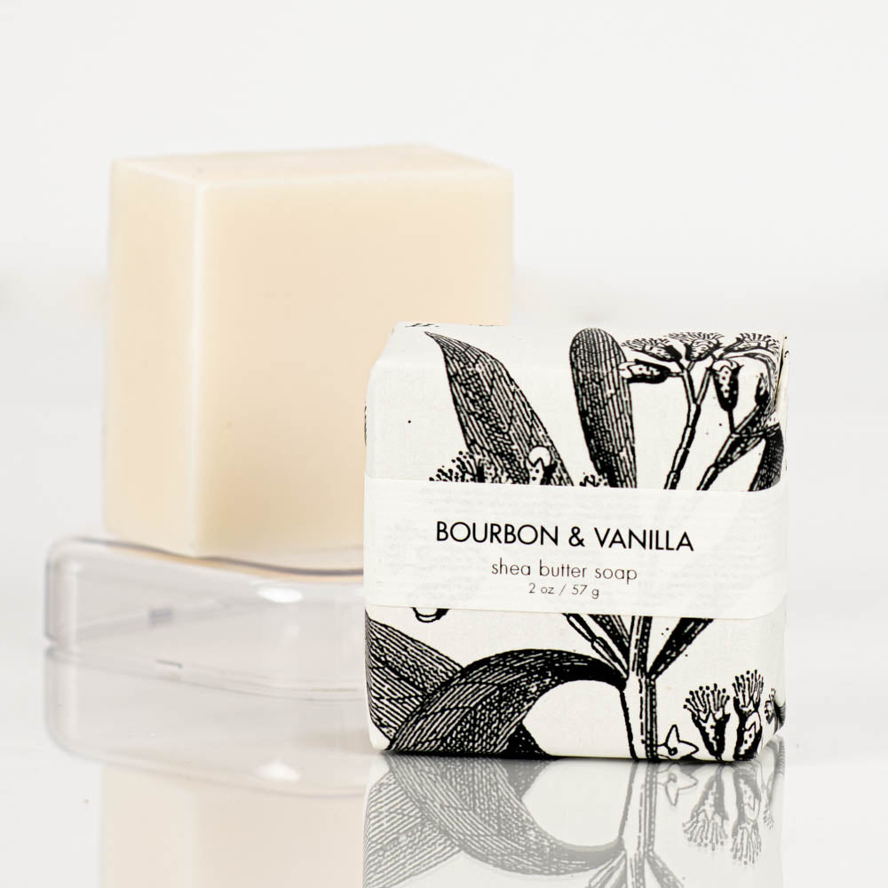 Bourbon &amp; Vanilla - Petite Shea Butter Soap