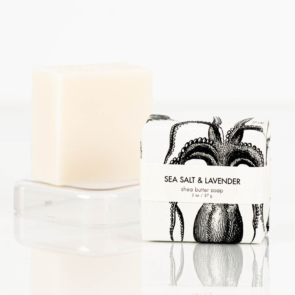 Sea Salt &amp; Lavender - Petite Shea Butter Soap