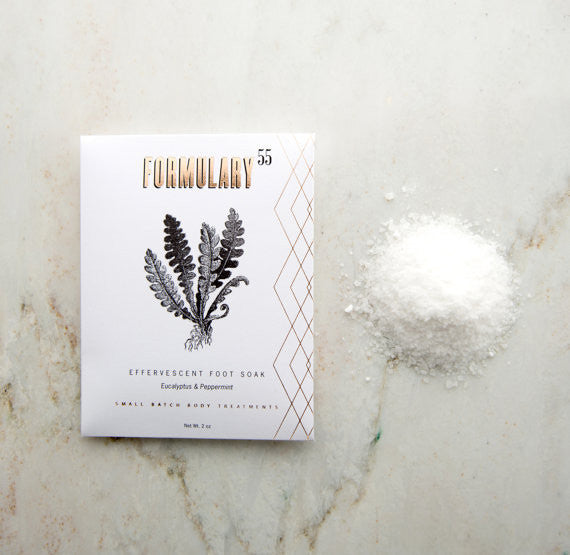 Foot Soak Botanical Treatment - PEPPERMINT &amp; EUCALYPTUS