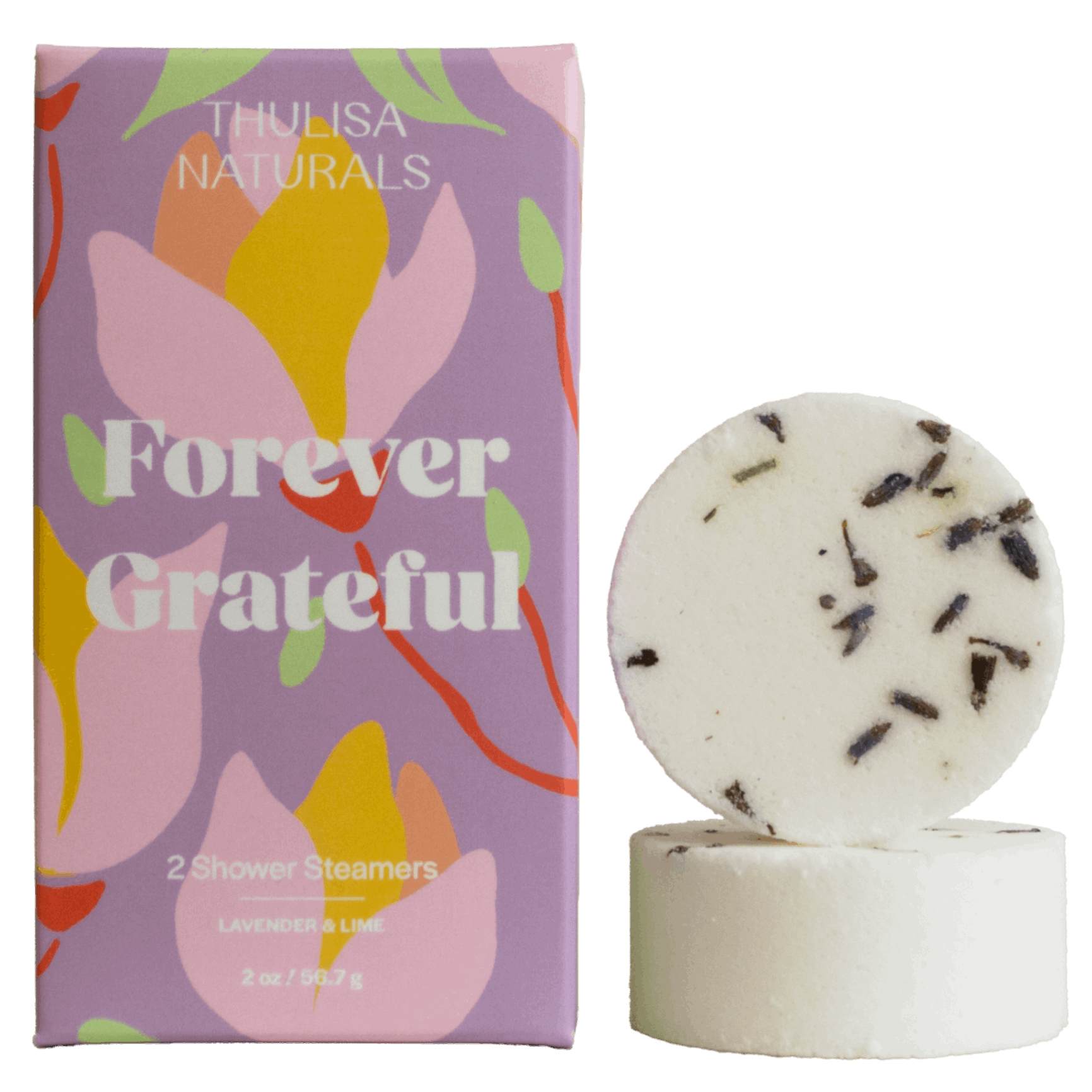 Mother's Day Forever Grateful Lavender Lime Shower Steamers – A Thoughtful Self Care Ritual – Beauty Cafe
